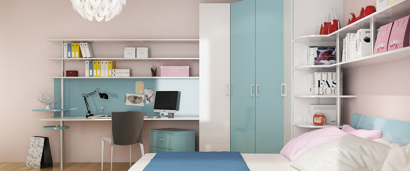 OP16-KID05-Contemporary-Bedroom-in-Blue-for-10-Years’Old-Child-2