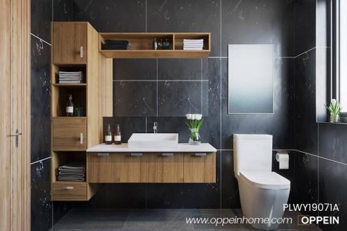 2019-Functioanal-Wood-Grain-Bathroom-Cabinet-PLWY19071A-1