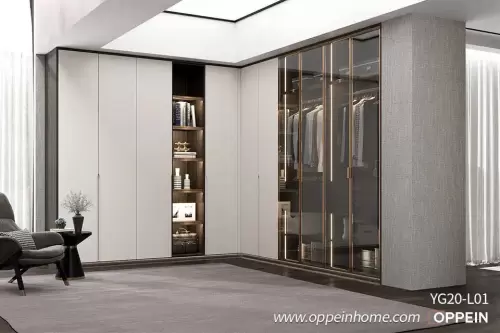 Modern-L-shaped-Wardrobe-with-Glass-Door-Design-YG20-L01-1-1