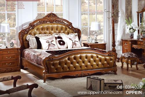 OB-0314028-Luxury-Traditional-Bed-With-Solid-Wood-Frame-1