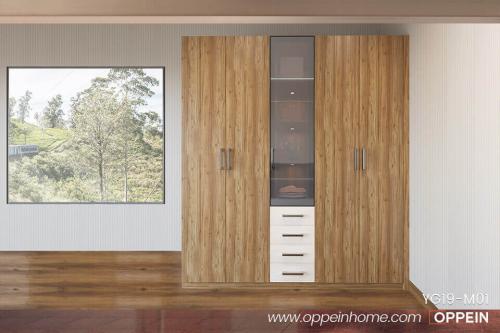 Wood-Grain-Double-door-Hinged-Wardrobe-YG19-M01-1