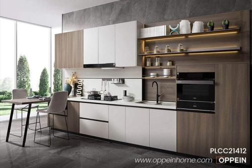 I-shaped-Wood-Grain-Modern-Kitchen-Cabinet-PLCC21412-960x640