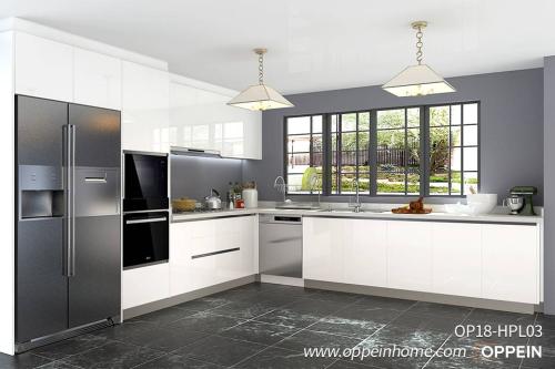 L-Shaped-White-Laminate-Kitchen-Cabinet-OP18-HPL03-1