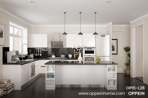 Modern-Open-White-Lacquer-Kitchen-Cabinet-OP15-L28-1