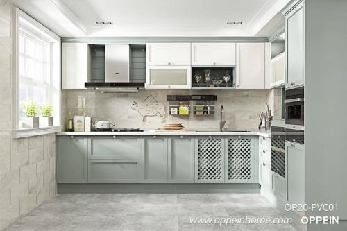 Small-Country-Style-PVC-Shaker-Kitchen-Cabinet-OP20-PVC01-1