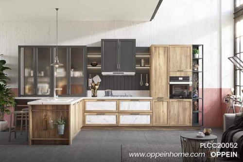 Wood-Grain-Thermofoil-Kitchen-Cabinet-PLCC20052-1
