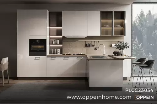 luxury-frameless-flat-panel-kitchen-cabinet-design-1
